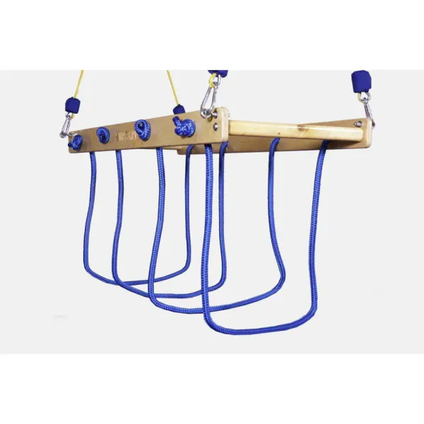 Liten gangbro med utskiftbare trinn