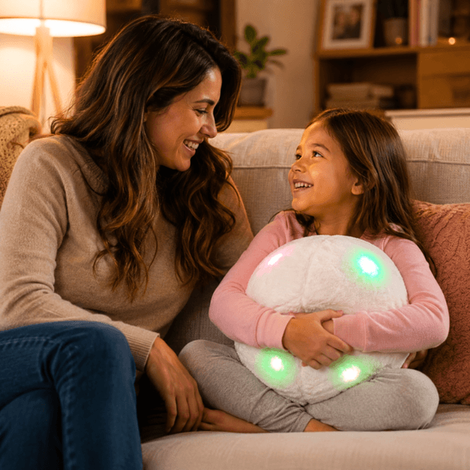 Hovedbilde LED massasjepute – Hvit
