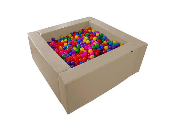 Hovedbilde Firkantet ballbasseng med baller – 200 x ...