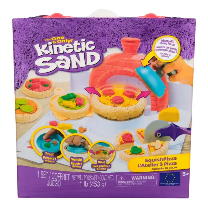 Hovedbilde Kinetic Sand Squish Pizza