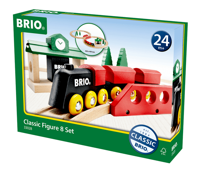 Hovedbilde BRIO® Togbane Klassisk 8-tall