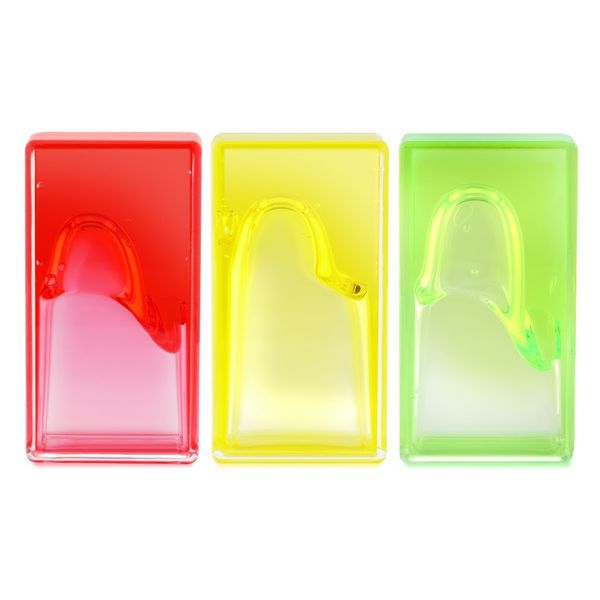 Fidget Ooze Tube – 3-pakning (Rektangulær)