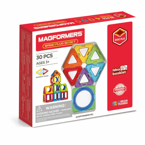 Magformers Basic Plus 30 Byggesett
