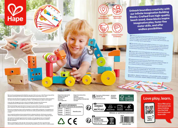 Hape Infinite Imagination Byggeklosser