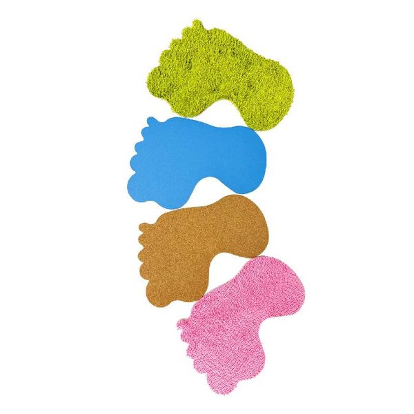 Teksturerte Føtter – Sett med 8 stk