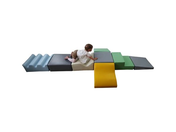 Hindringsløype – Skummodulsett, 8 elementer