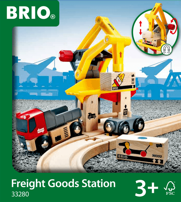 Hovedbilde BRIO® World Fraktgodsstasjon