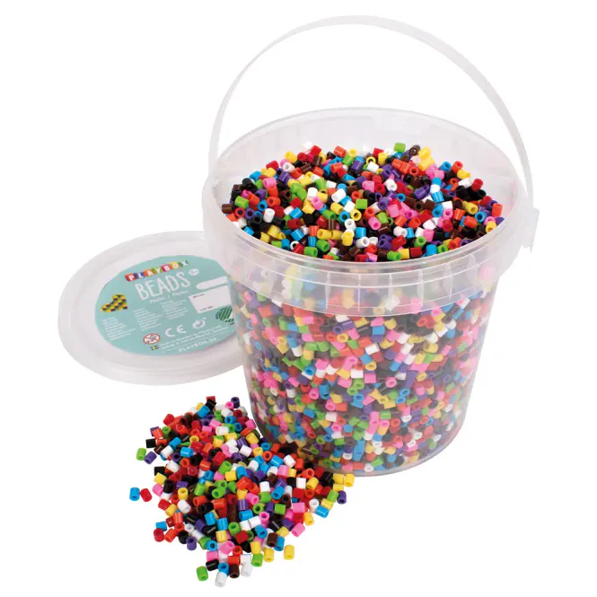 Hovedbilde Strykeperler – 10 000 stk, 10-fargemiks i ...