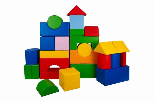 Store Skumfigurer, sett med 25 elementer