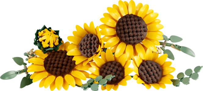 Hovedbilde LEGO® Botanicals Solsikkebukett