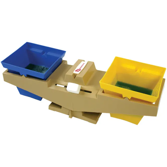 Hovedbilde Balansevekt med fargede bøtter