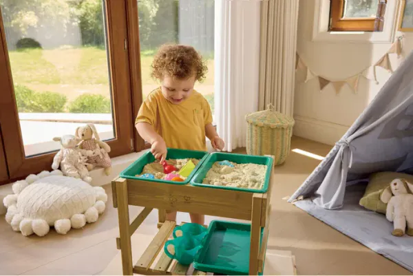 Hape Multifunksjonelt Vann- og Sandlekebord