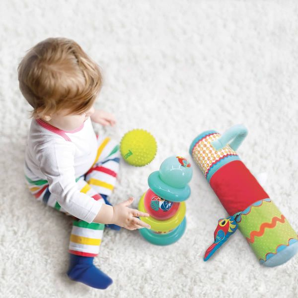 Sensorisk lekesett med baller og ringer