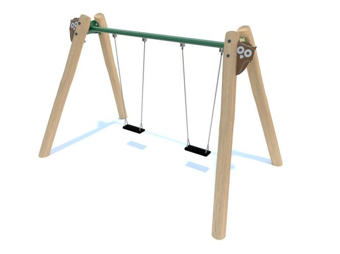 Hovedbilde Huske Robinia 6 – dobbelt huskestativ med ...