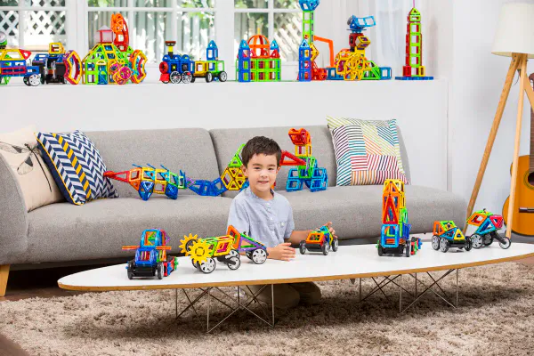 Magformers Transform Vehicle Byggesett – 17 stk