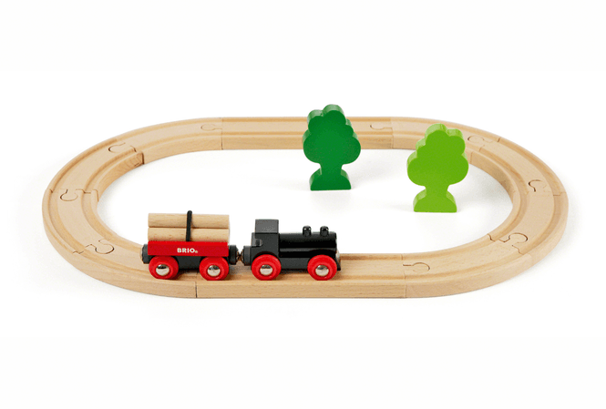 Hovedbilde BRIO® Togbane Little Forest 18 deler