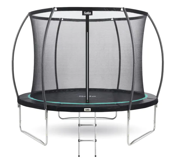 Trampoline Ø251 cm med sikkerhetsnett og stige