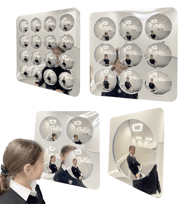 Hovedbilde Konvekse Sansespeil – 4 stk