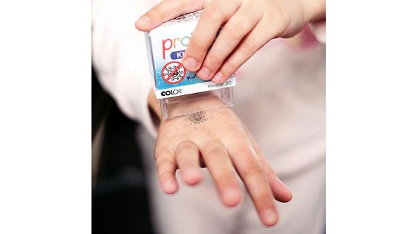 Stempel for håndvask