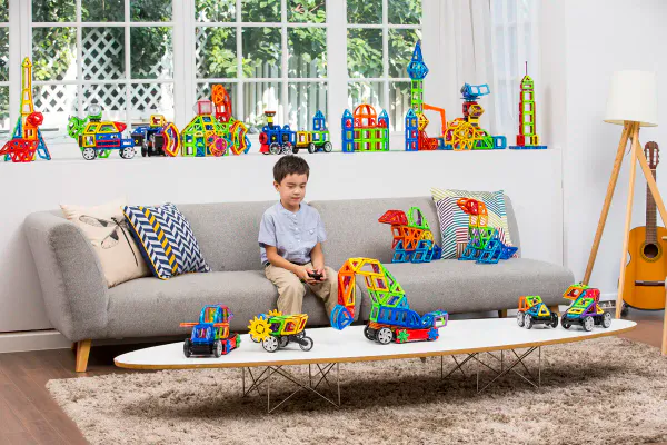 Magformers Transform Vehicle Byggesett – 17 stk