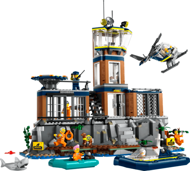 Hovedbilde LEGO® City Politiets fengselsøy 