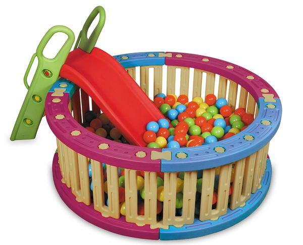 Sklie til ballbasseng 