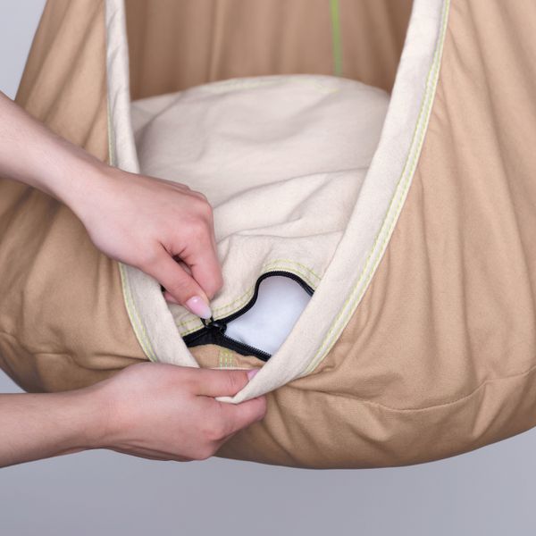 La Siesta Hengehuske med myk innsats, Oransje