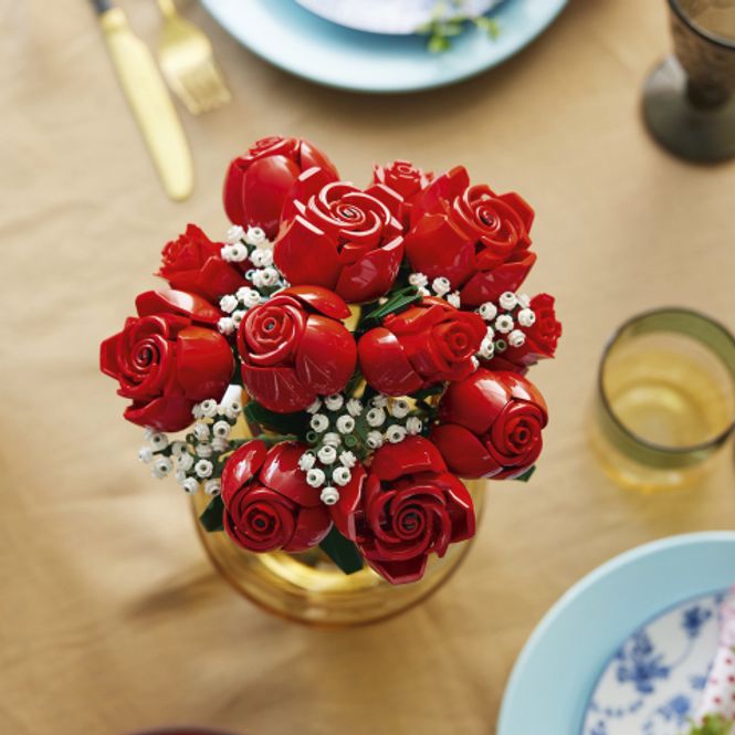 Hovedbilde LEGO® Botanicals Rosebukett - 822 deler