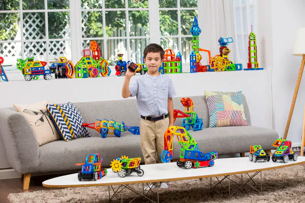 Magformers Transform Vehicle Byggesett – 17 stk