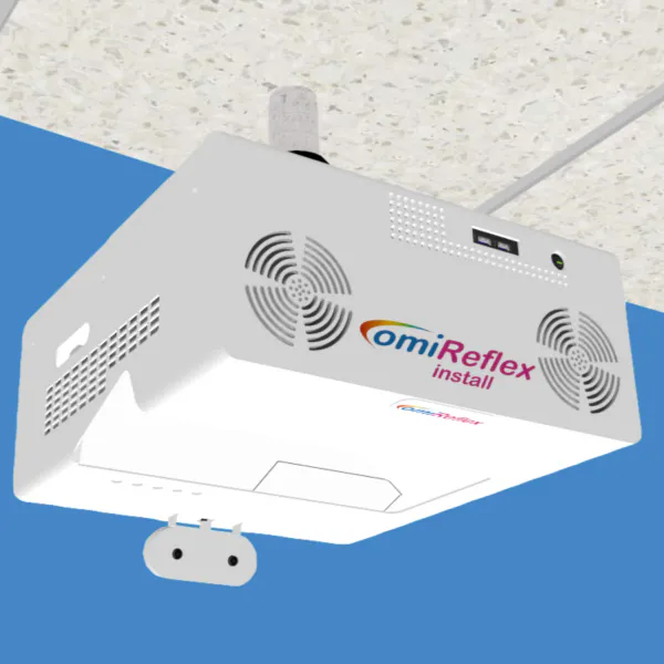 omiReflex Interaktiv Veggprojeksjon