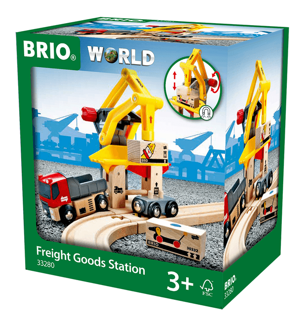 Hovedbilde BRIO® World Fraktgodsstasjon