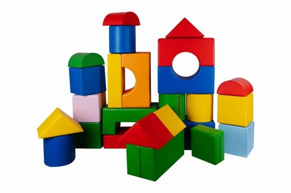 Store Skumfigurer, sett med 25 elementer